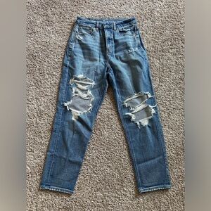 American Eagle Curvy High Rise Mom Jean